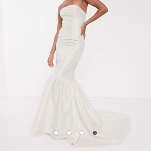 ASOS wedding gown
